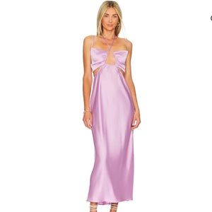 Show me your mumu Cody cutout dress lilac XXL